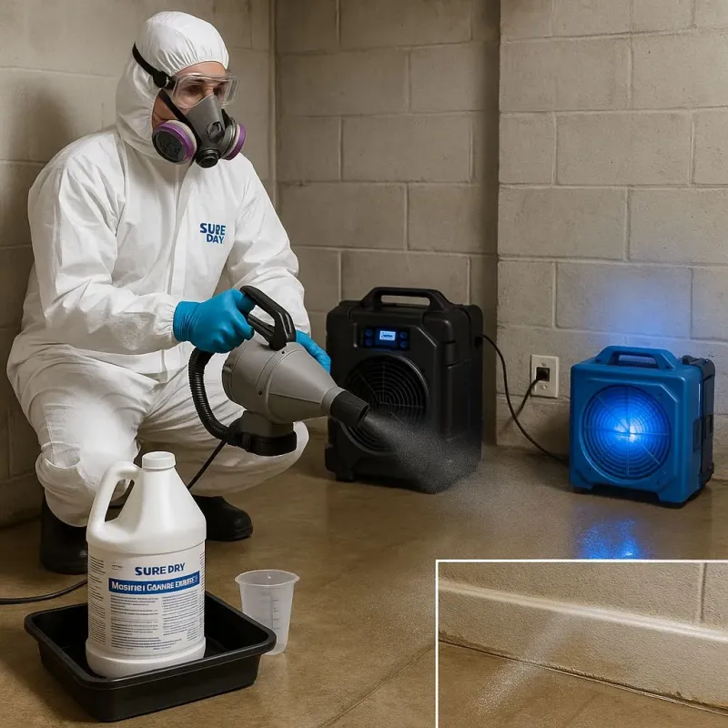 Sanitization and Odor Removal process in Myrtle Creek, OR